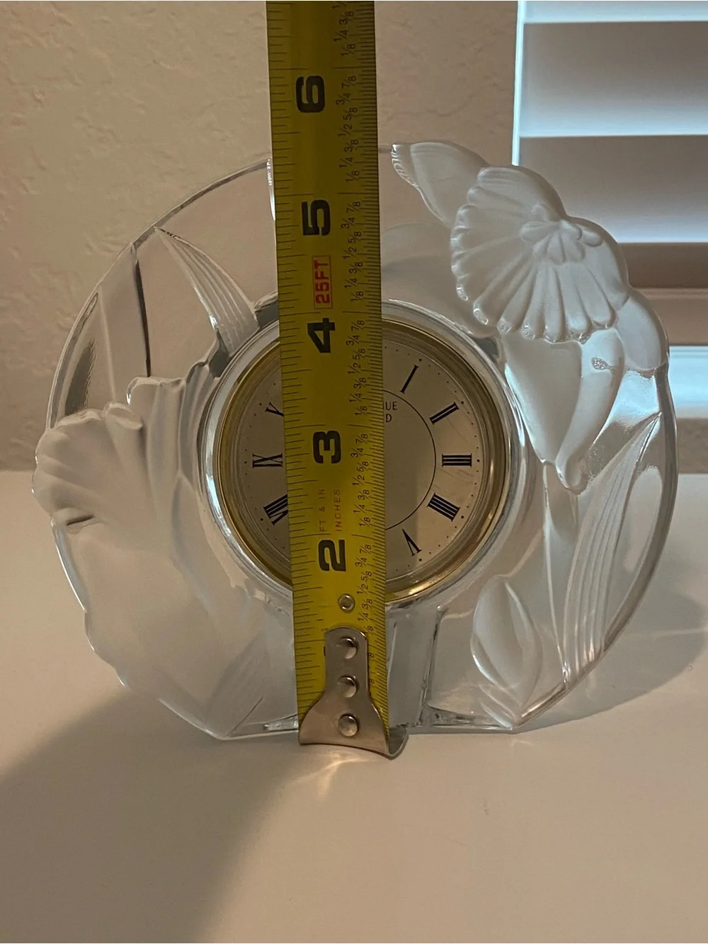 Fifth Avenue Crystal Ltd watch, handmade glass in Japan,